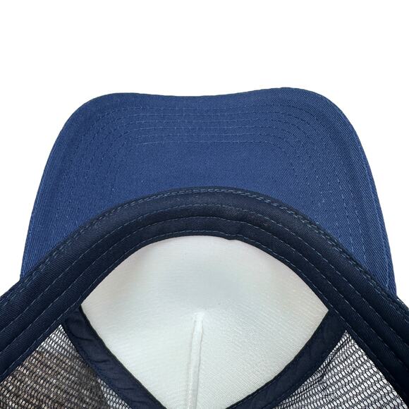 Ford Bronco Trucker Snapback Hat Retro Heavy Canvas BB Cap Sand Adult Horse New - Picture 6 of 10